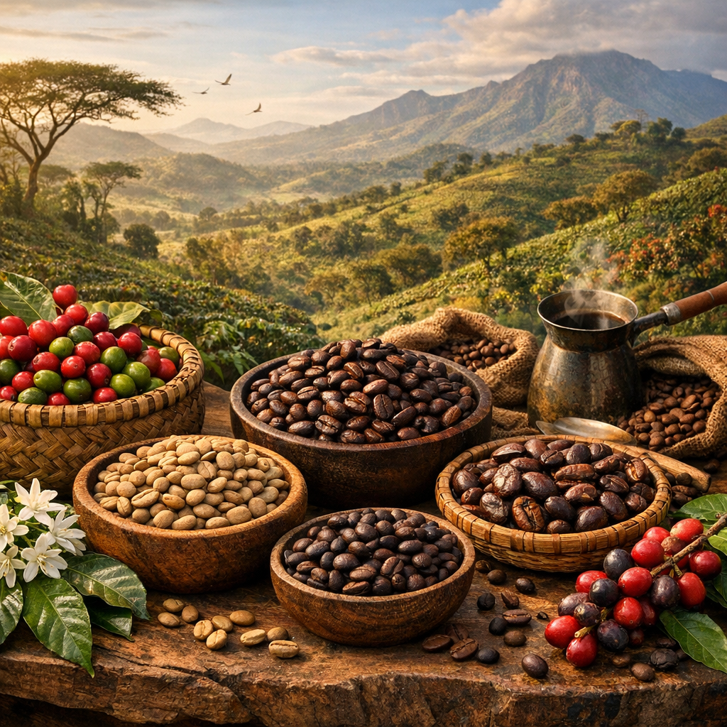 Discover Africa’s Five Distinct Coffee Varieties: The World’s Most Flavorful Heritage