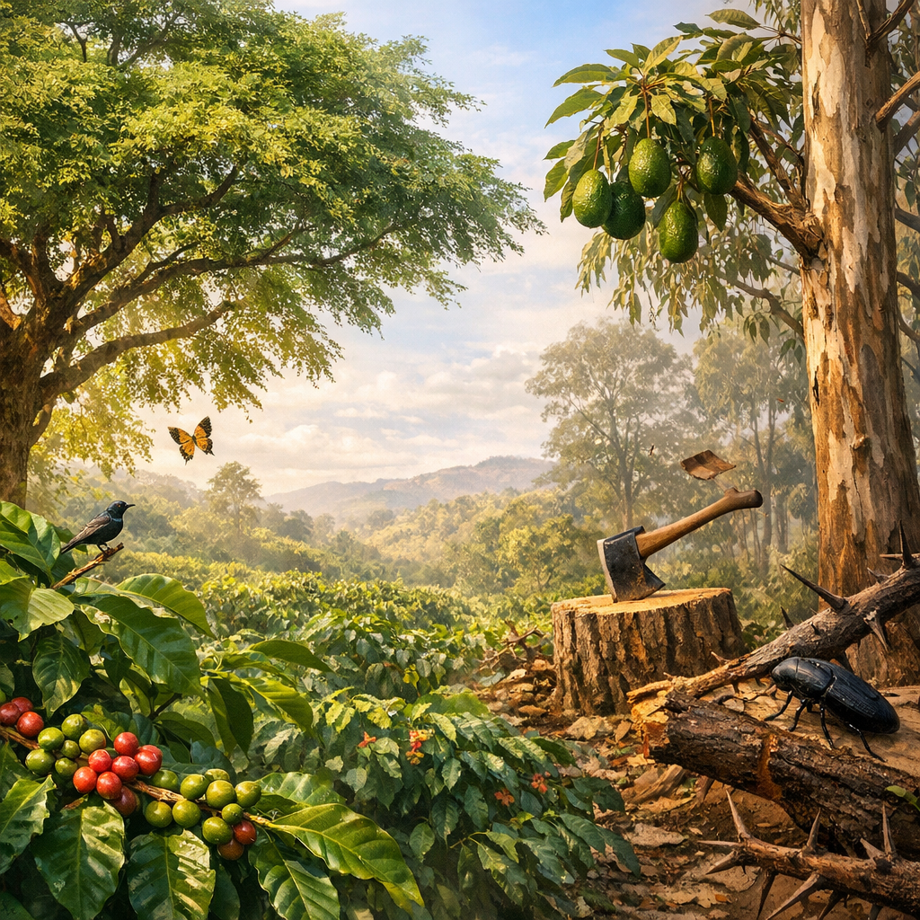 Choosing the Right Shade Trees for Kawa Java Coffee: What Not to Plant and Why