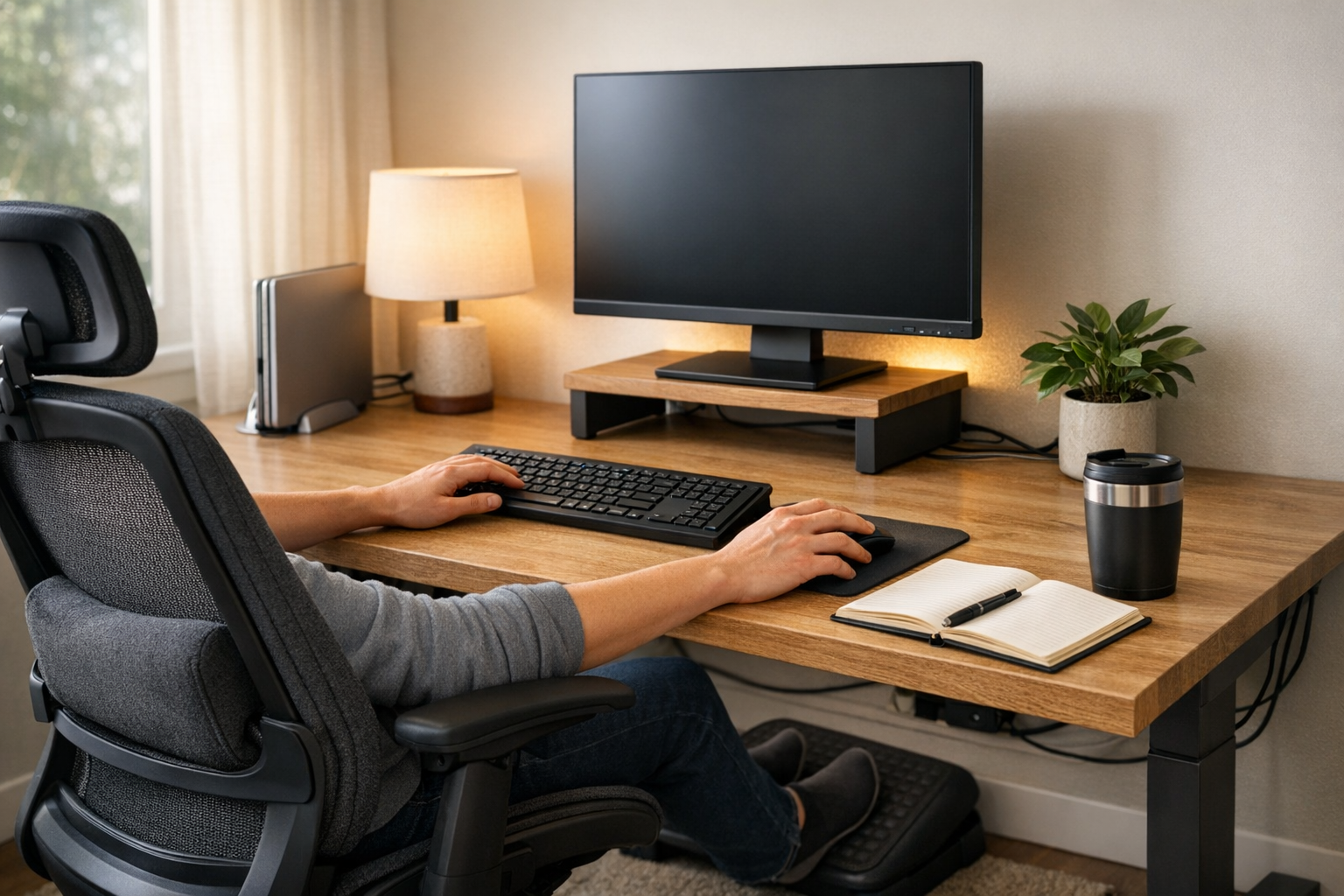 5 Workspace Tweaks You Can
Make Today (No Magic Ergonomics Required)