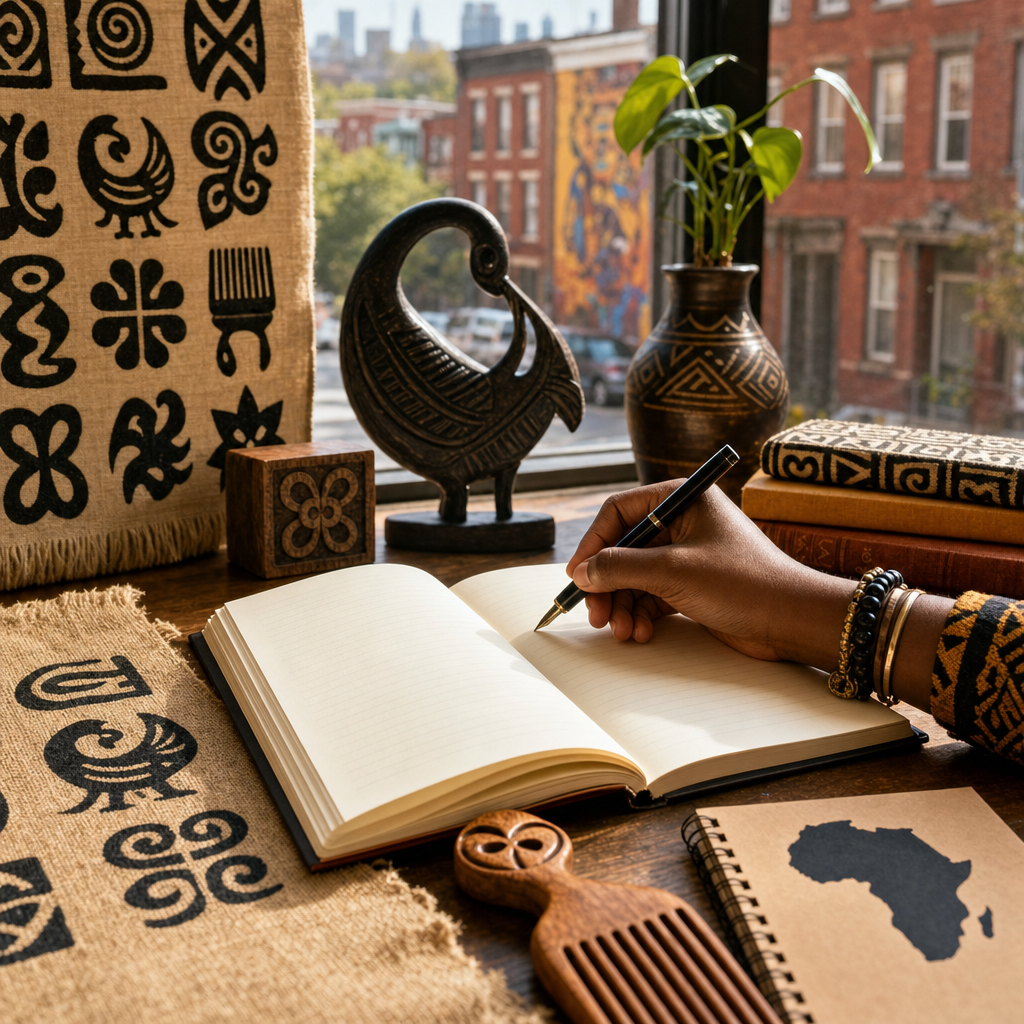 Exploring Symbolism in Writing: Lessons from Adinkra