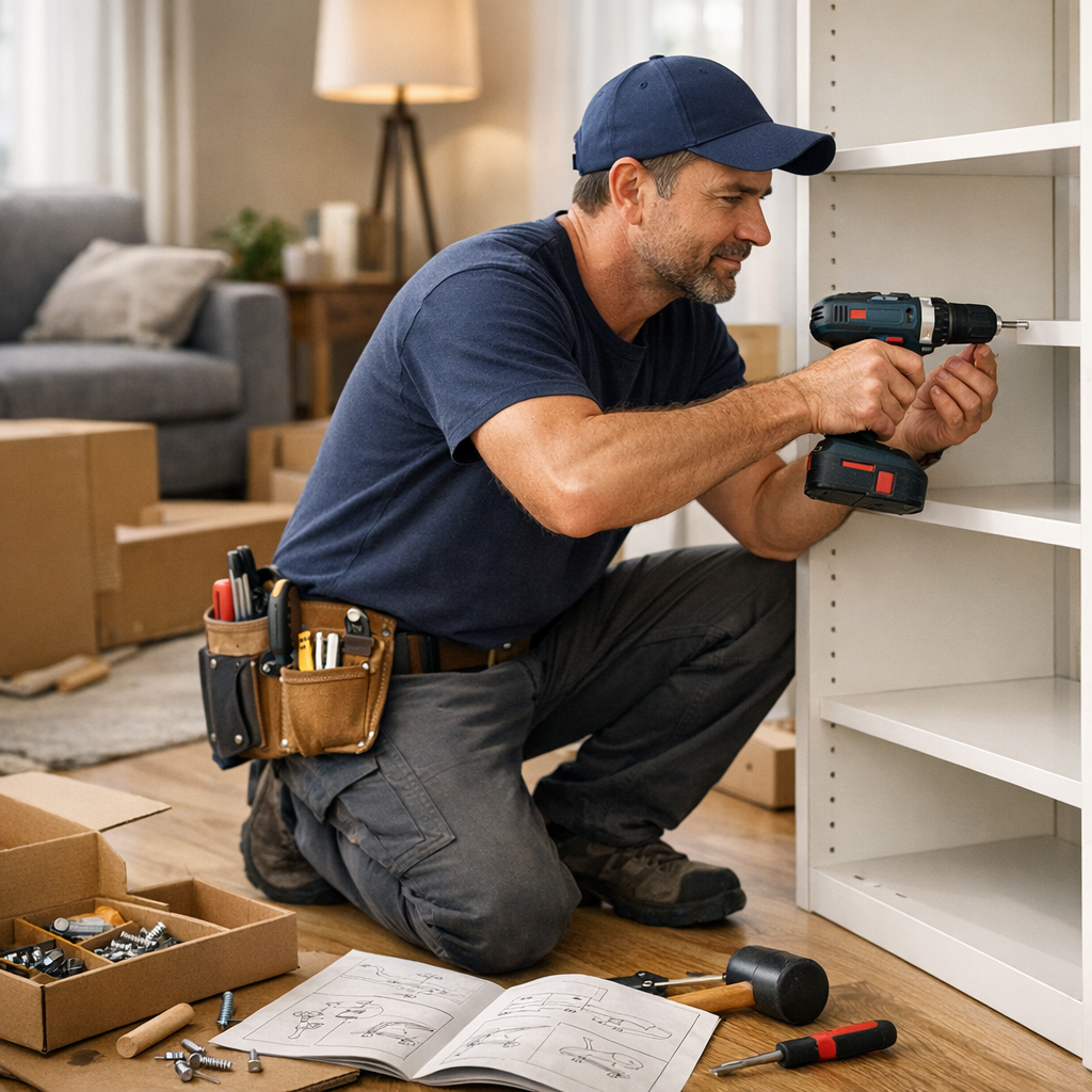 Furniture Assembly Services: Why Hiring a Handyman Can Save You Hours of Frustration