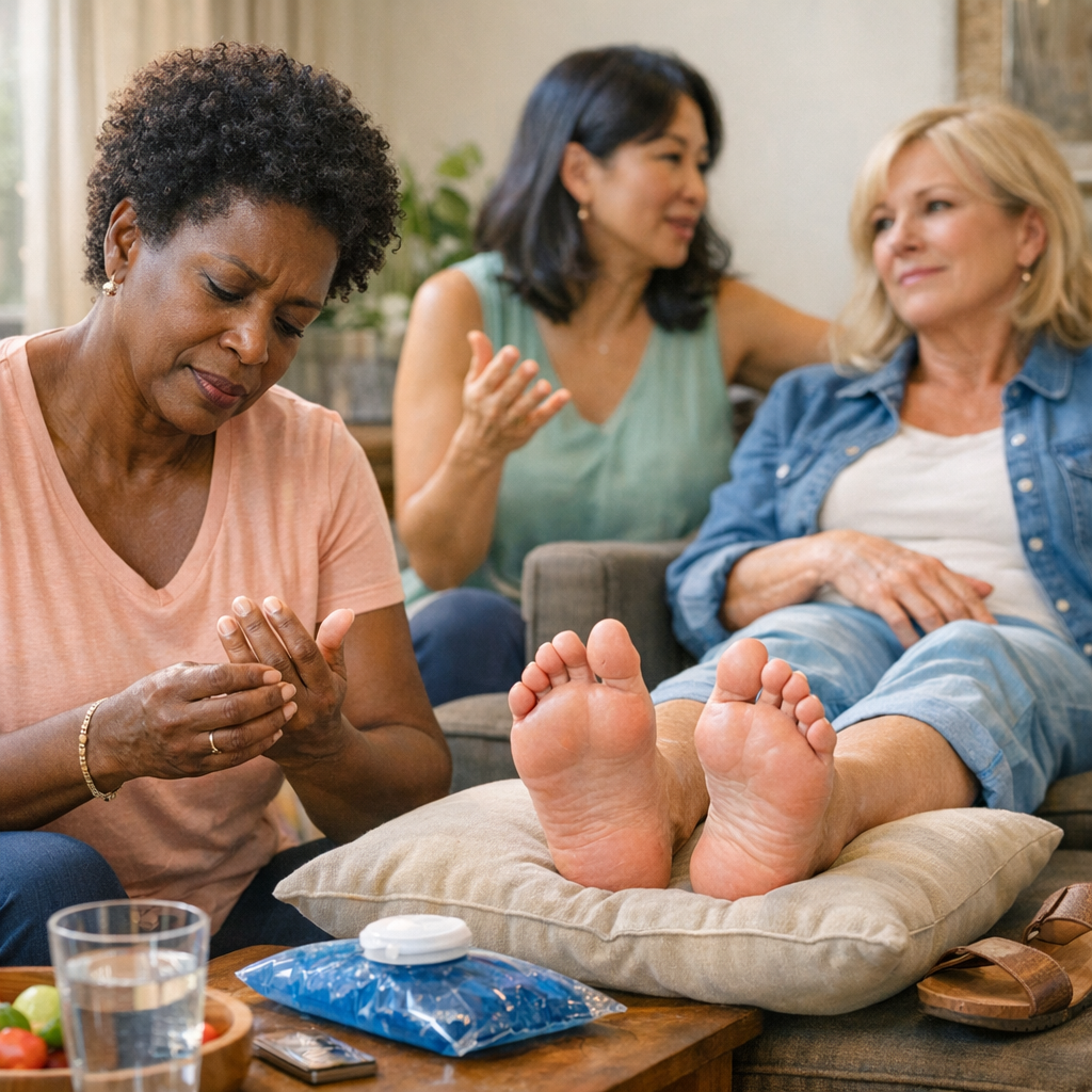 Swelling in the Fingers and Feet During Perimenopause: You Are Not Alone
