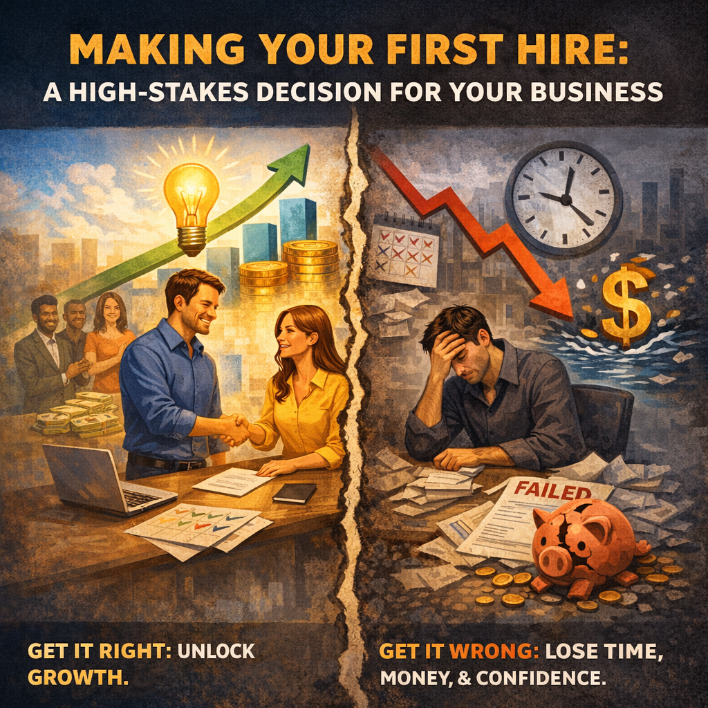 Your First Hire: The Make-or-Break Moment for Your Business