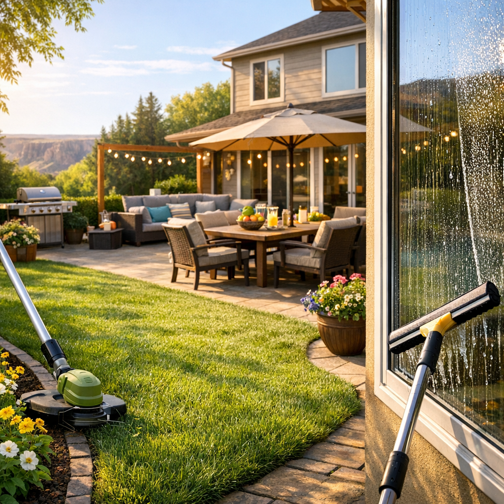 Preparing Your Home for Summer Gatherings: The Essential Lawn and Window Checklist