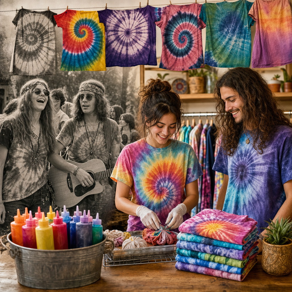The History of Tie-Dye: From the ‘60s to Today’s Fashion