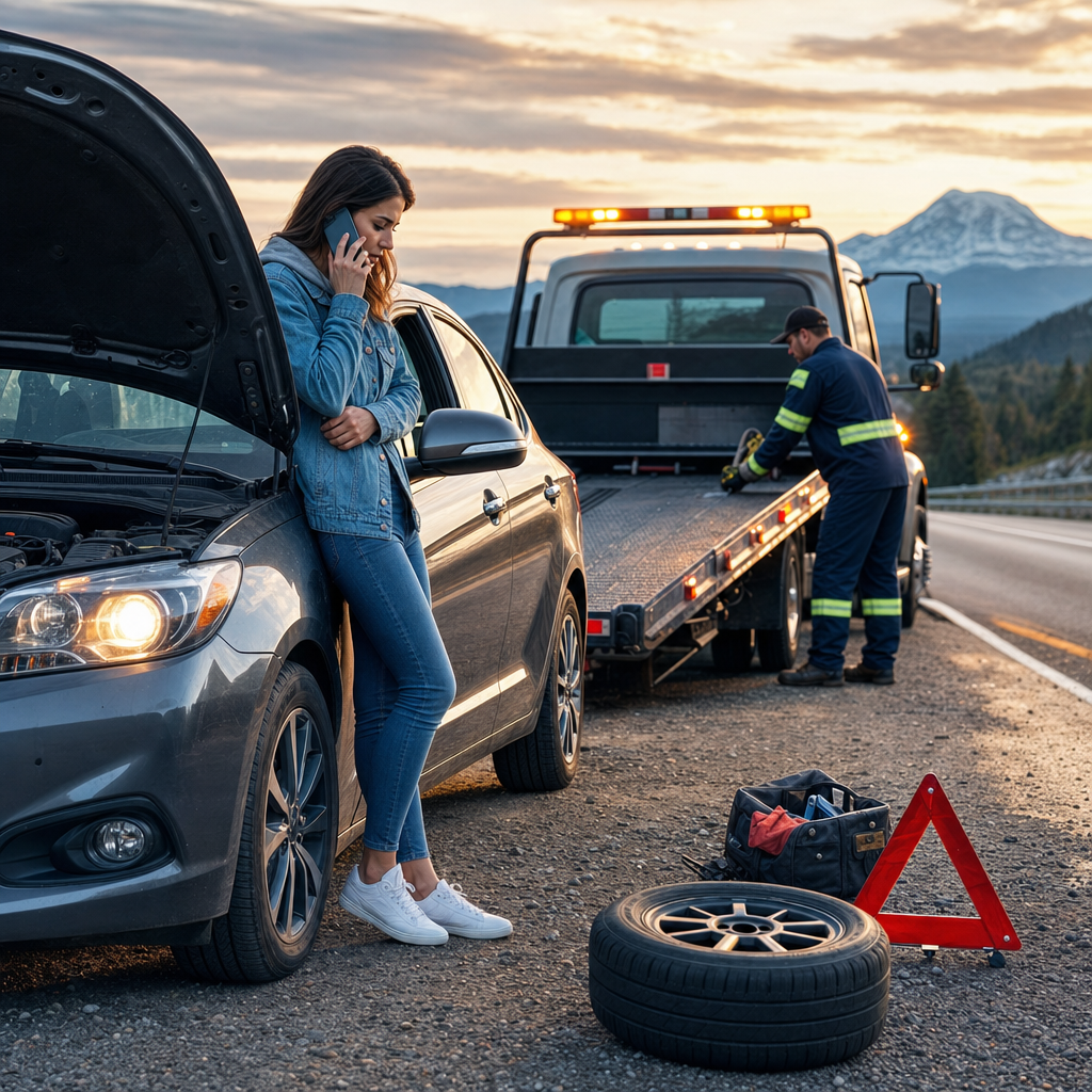 Top 5 Common Roadside Emergencies and How to Handle Them