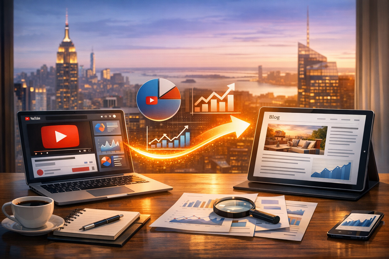 Understanding Audience Behavior: Analyzing Traffic Patterns from YouTube to Blog