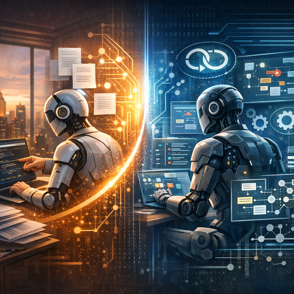 Prompting Agents vs. Looping Agents: The Next Leap in AI-Powered Workflow Automation (2026)