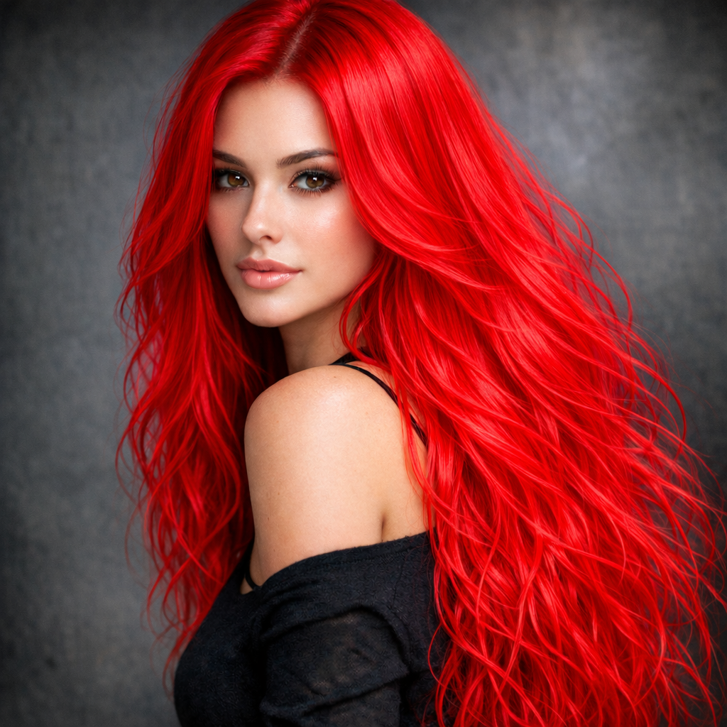 The Allure of the Crimson Red Look: Elevate Your Style with Vibrant Hair Color