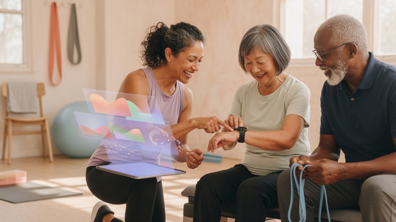 AI Made Simple for Seniors: Fitness and Healthy Aging Tips