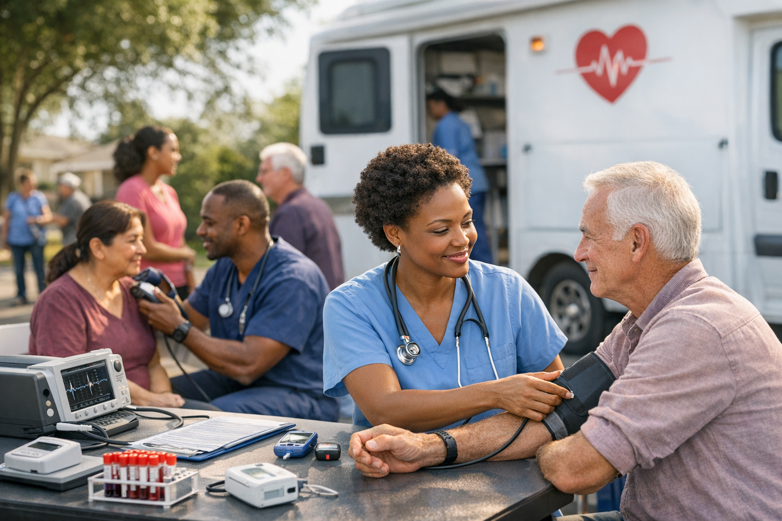 The Benefits of On-Site Health Screenings in Your Community: Unlocking Better Heart Health