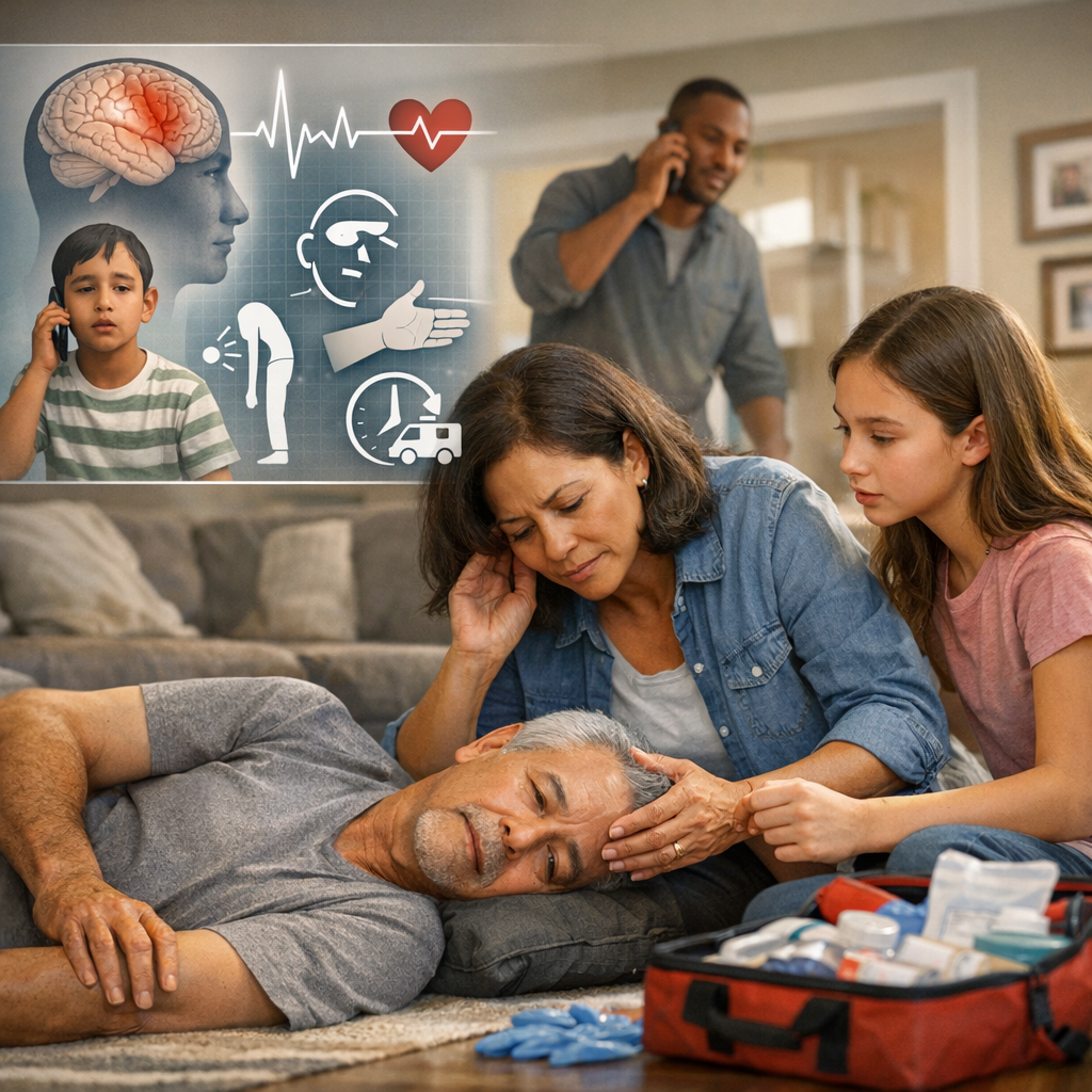 Empowering Your Family: Why Learning the Signs of Stroke and Basic First Aid Saves Lives