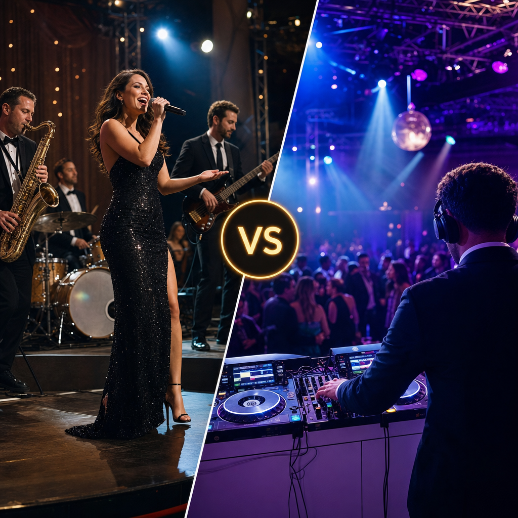 Live Band vs. DJ: Which Entertainment Option Is Best for Your Event?