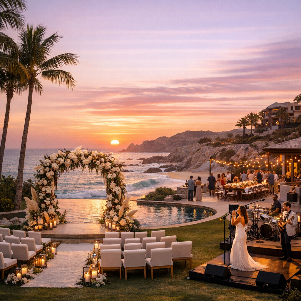 The Ultimate Guide to Luxury Weddings at Four Seasons Cabo Del Sol: Venues, Entertainment, Guest Experience, and Destination Event Design