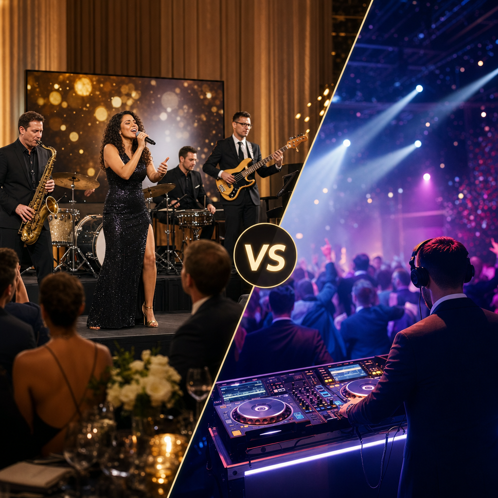Corporate Band vs. DJ: Which Entertainment Option Is Better for Your Event?