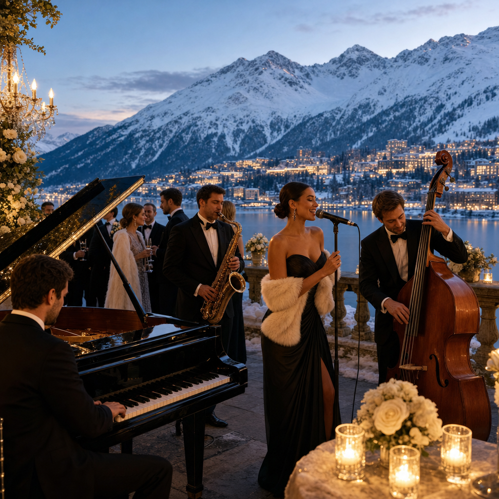 St. Moritz Wedding Entertainment Guide: Live Music for Luxury Alpine Weddings