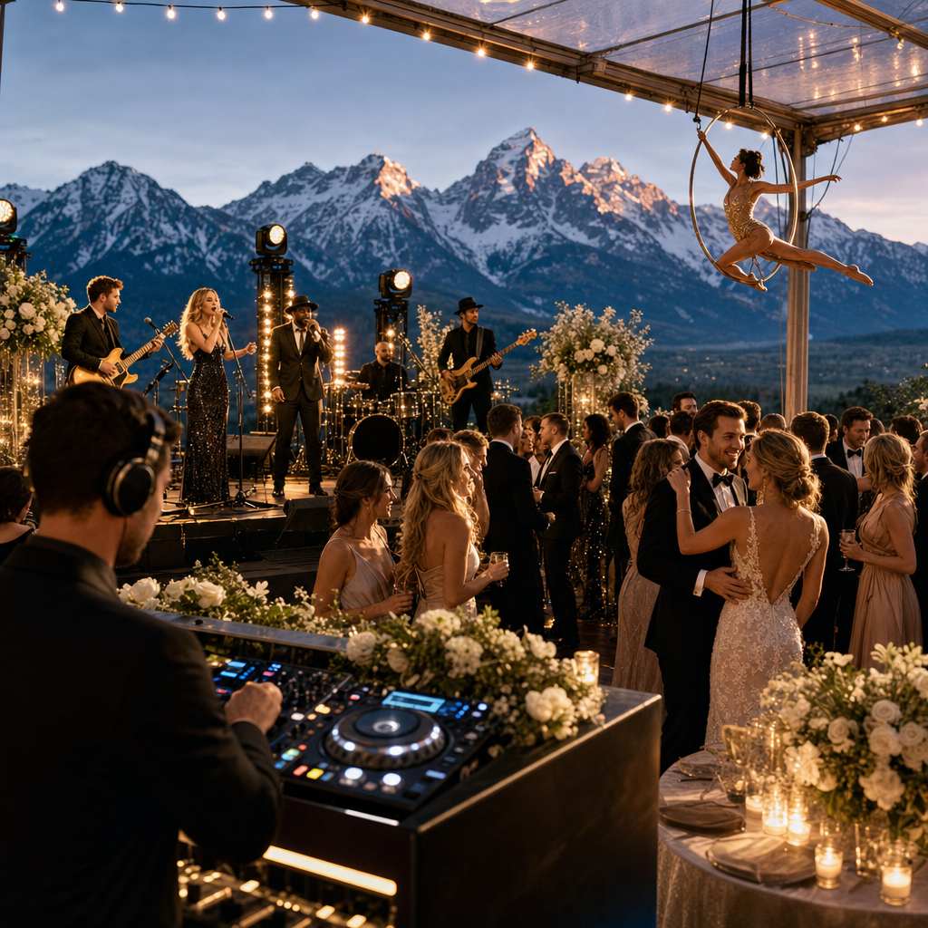 Jackson Hole Wedding Entertainment Guide: Bands, Musicians, DJs & Luxury Event Experiences