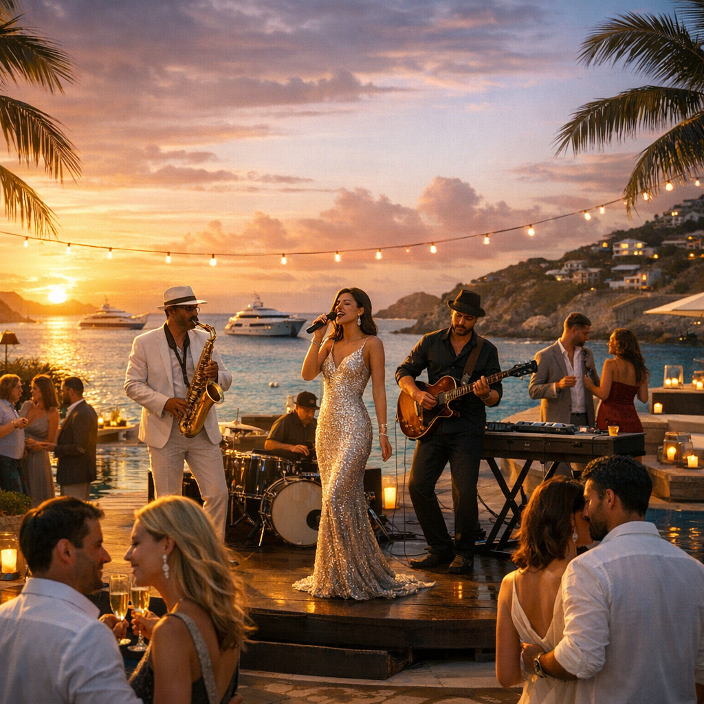 Luxury Live Music for Any Event in St. Barts: Why Party Echelon is the Ultimate Choice