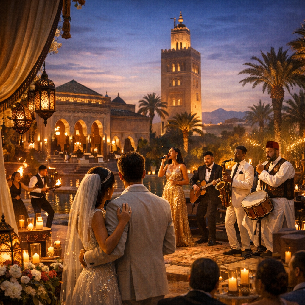 Marrakech Wedding Entertainment Hub: The Complete Guide to Luxury Destination Weddings, Live Bands, Venues & Planning