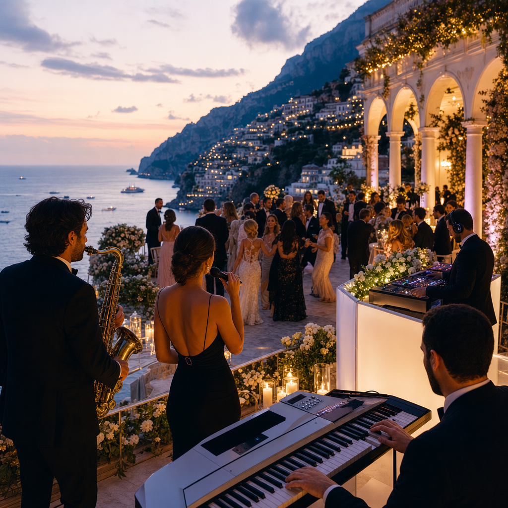 Amalfi Coast Wedding Entertainment: Live Bands, DJs & Music for a Luxury Wedding