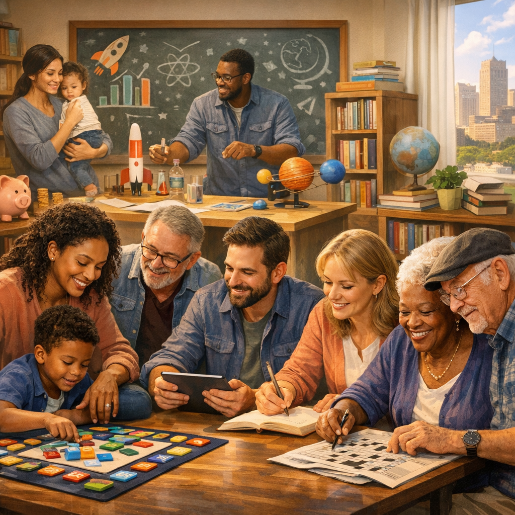 Quantum Family Innovations: Empowering Lifelong Learners From 0 to 100