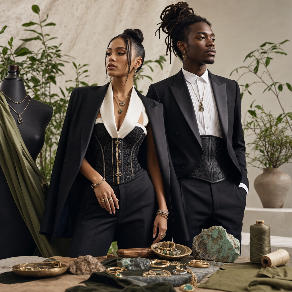 The Intersection of Fashion and Sustainability: Trends to Watch—Corseted Tuxedos Leading the Way