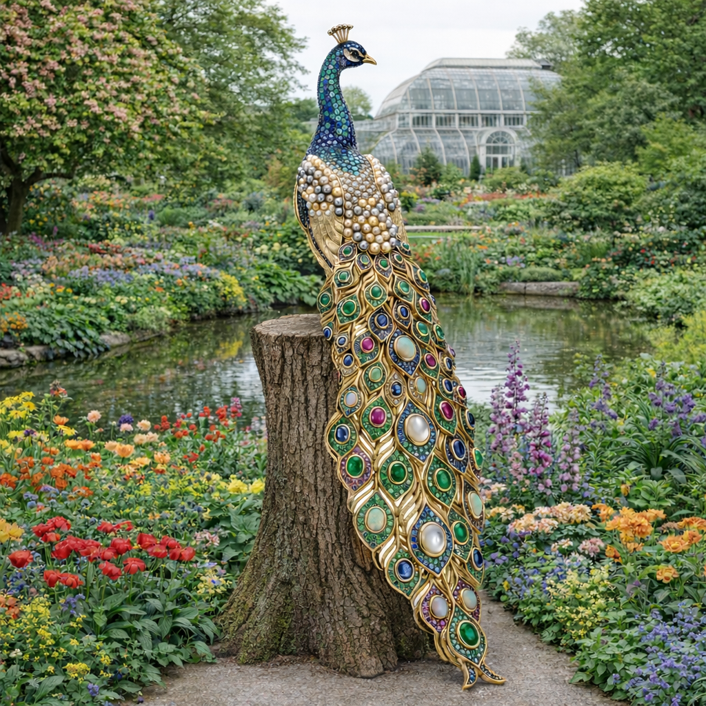 Jeweled Automaton: Rethinking Public Art with Bones & Stones