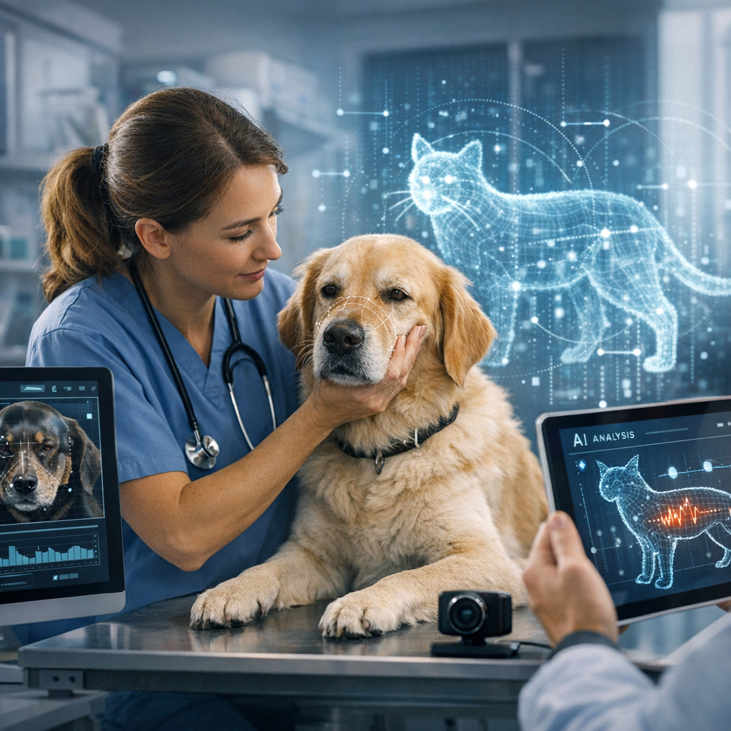 Transforming Veterinary Medicine: AI-Powered Pain Assessment in Animals on Careflow Animal Health platform
