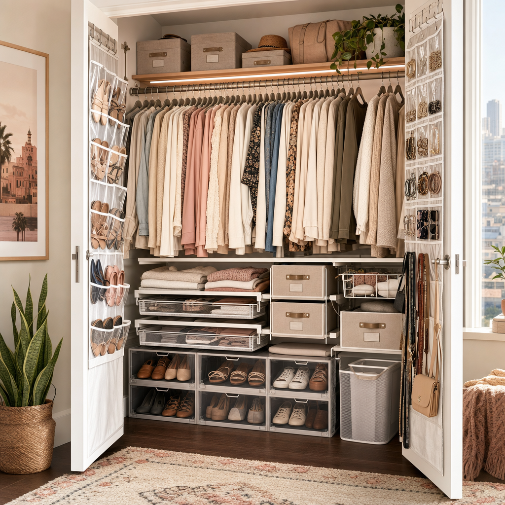 Small Space Solutions: How to Maximize Closet Storage with Style