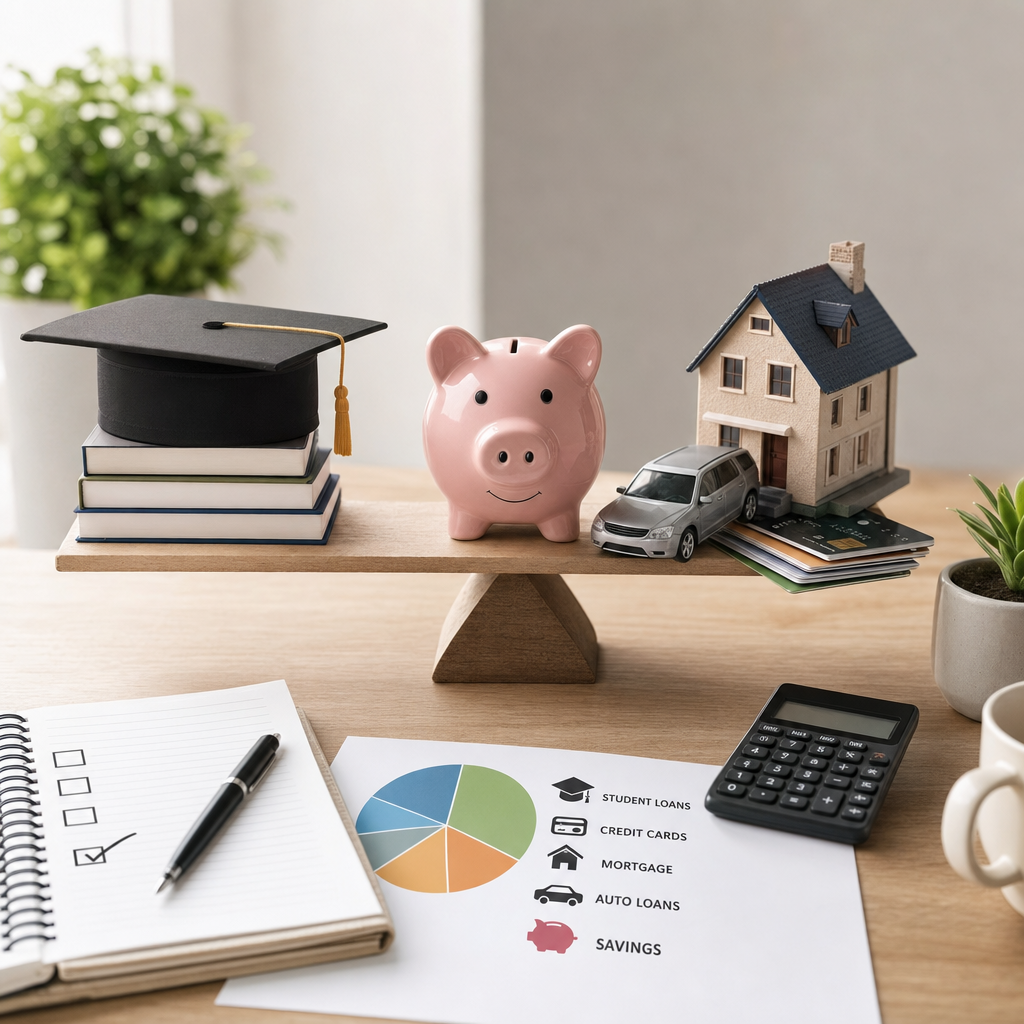How to Prioritize Debt: Student Loans vs. Other Financial Obligations