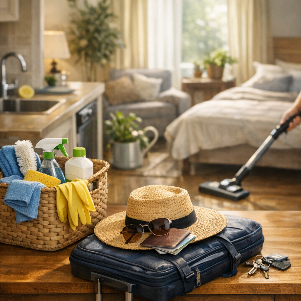 Vacation Prep: Quick Cleaning Checklist Before You Leave Home