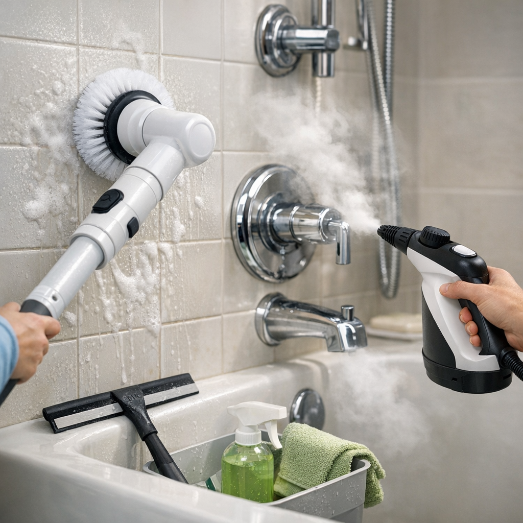 3 Effortless Tips to Keep Your Shower and Bathtub Sparkling—Without Straining Your Body