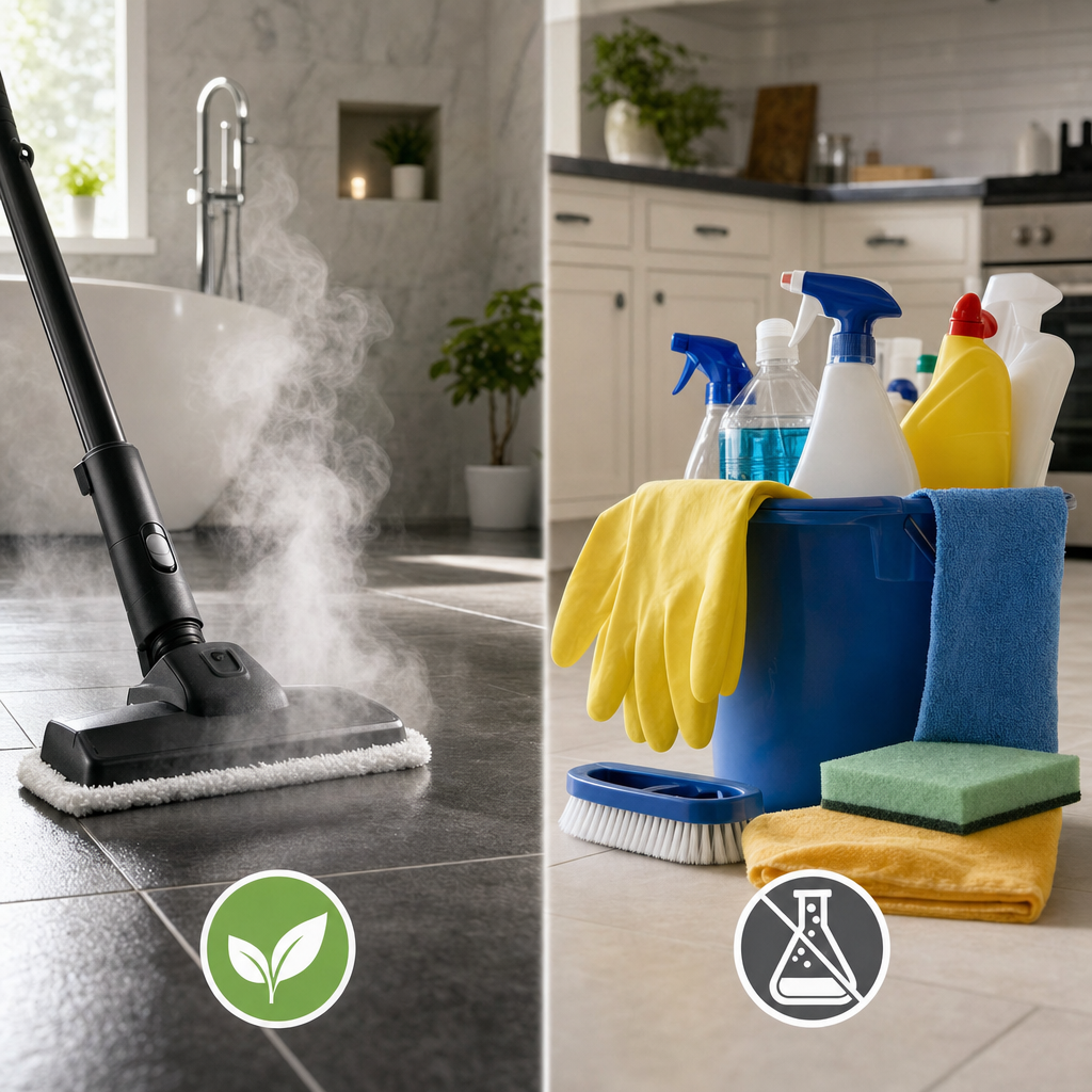 Steam Cleaning vs. Traditional Cleaning: Which Method is Right for You?