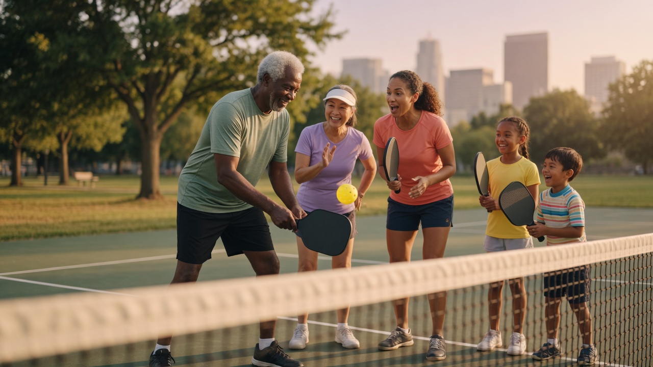 Pickleball for All Ages: The Ultimate Family-Friendly Sport for Wellness