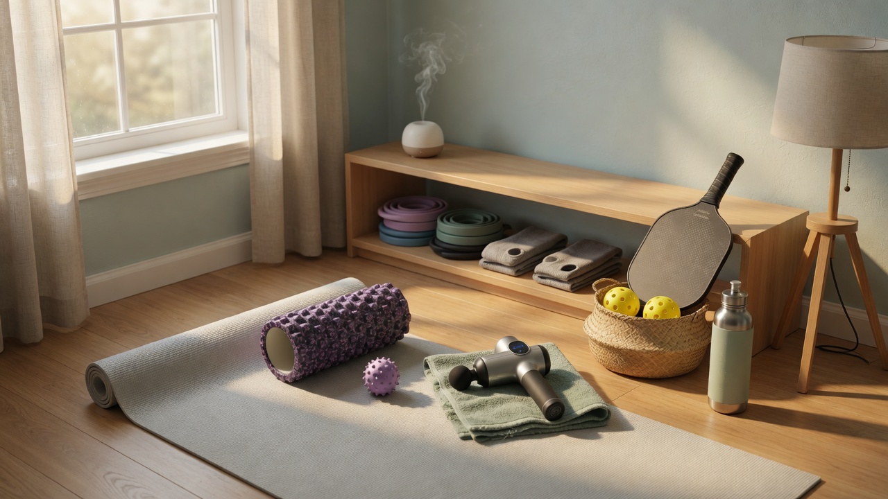 How to Create the Ultimate Home Recovery Space for Pickleball Athletes