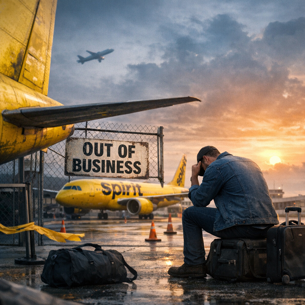 Spirit Airlines Shuts Down: The Loud Warning You Shouldn’t Ignore (And What You Can Do Next)