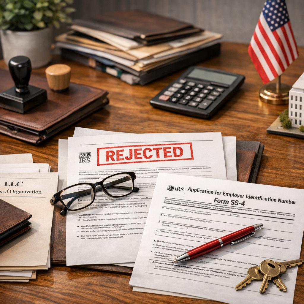 EIN Application Rejections: Understanding and Avoiding the Most Common IRS Mistakes