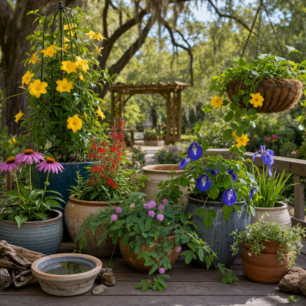 Container Gardening with Native Plants: Maximizing Small Spaces for Beauty and Biodiversity