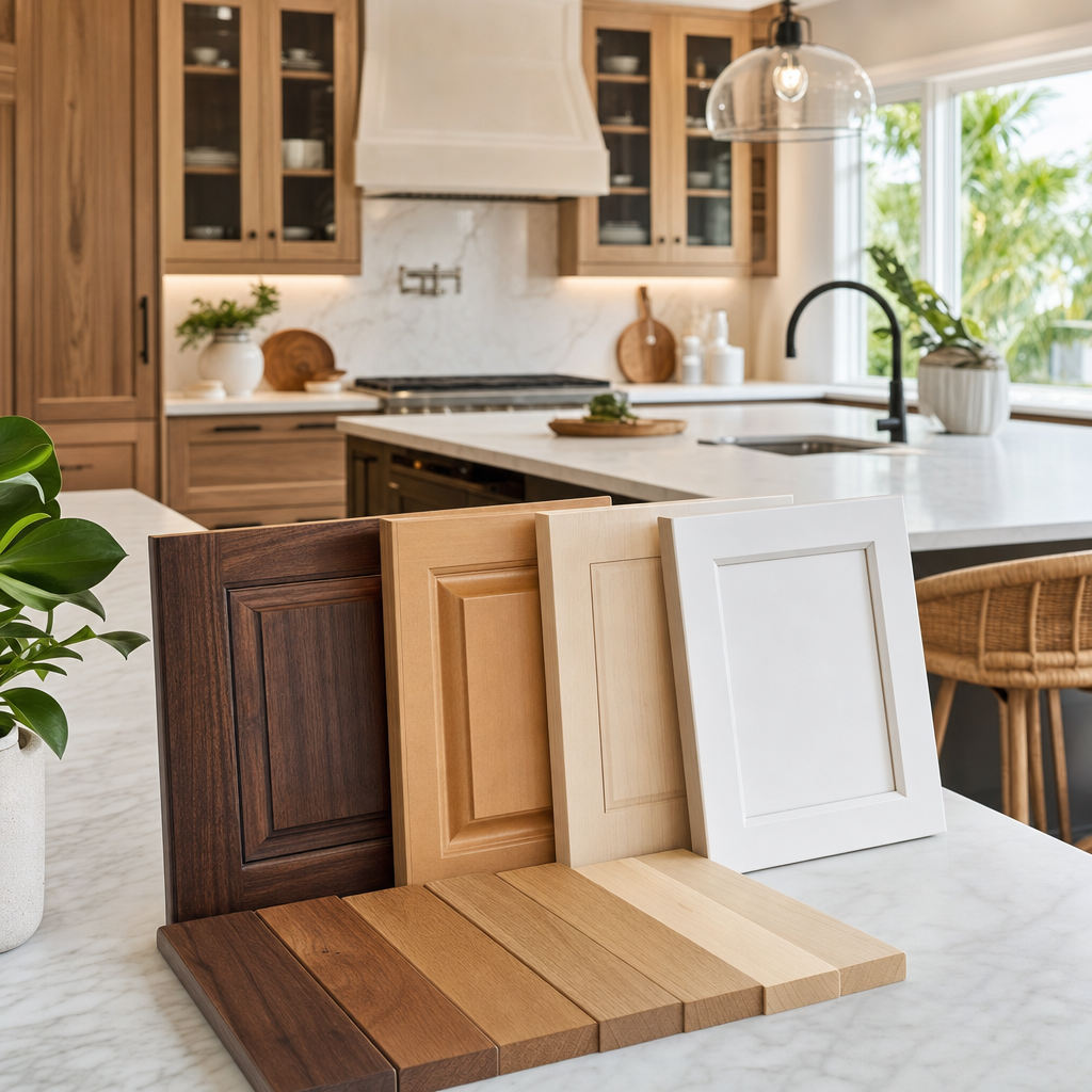 How to Choose the Right Wood for Custom Cabinets in Tampa Homes
