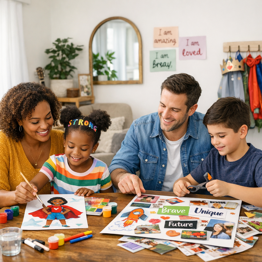 Creative Ways for Families to Affirm Identity and Confidence Together