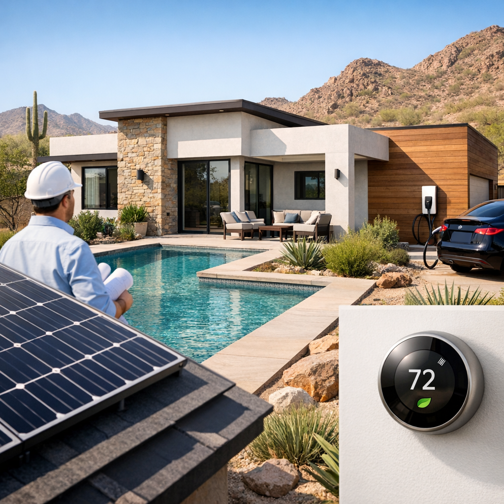 Maximizing Energy Efficiency in Your Phoenix Custom Home Build
