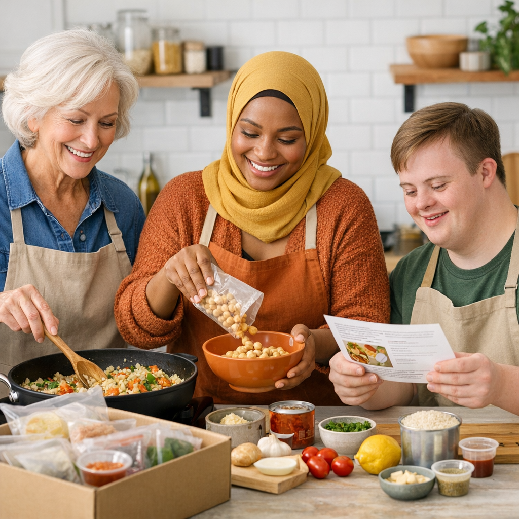 Inclusive Cooking: How Pantry Meal Kits Empower All Skill Levels in the Kitchen