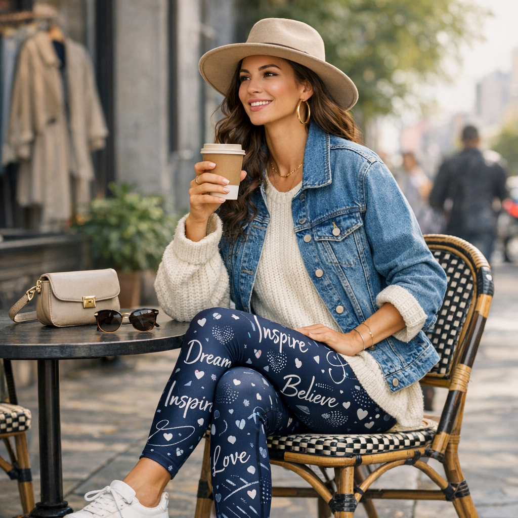10 Ways to Style Inspirational Leggings Beyond the Gym