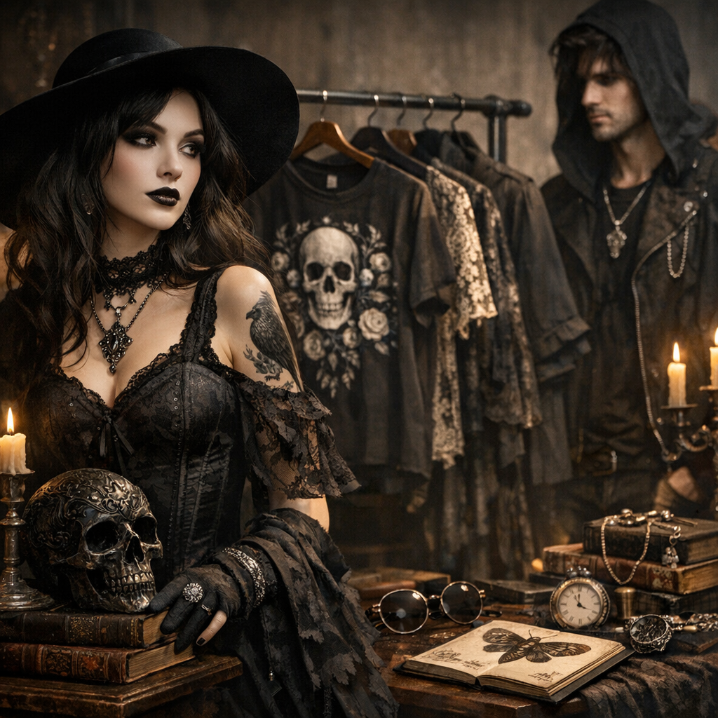 The Allure of Vintage Gothic Aesthetics in Modern Fashion: How Chaotic Ink Co. Leads the Dark Renaissance