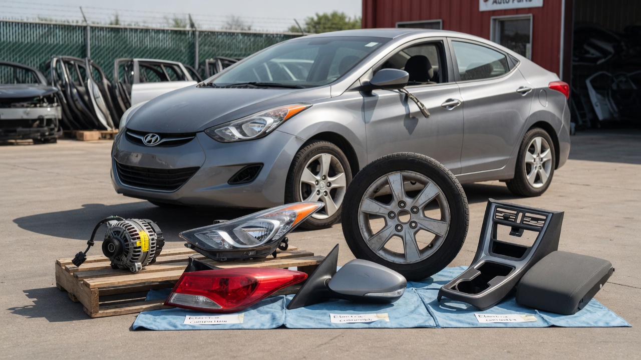 Top 5 Affordable Used Auto Parts for Your Hyundai Elantra
