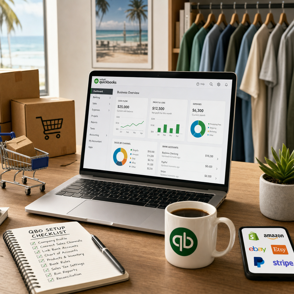 Mastering QuickBooks Online: A Step-by-Step Setup Guide for E-commerce Sellers