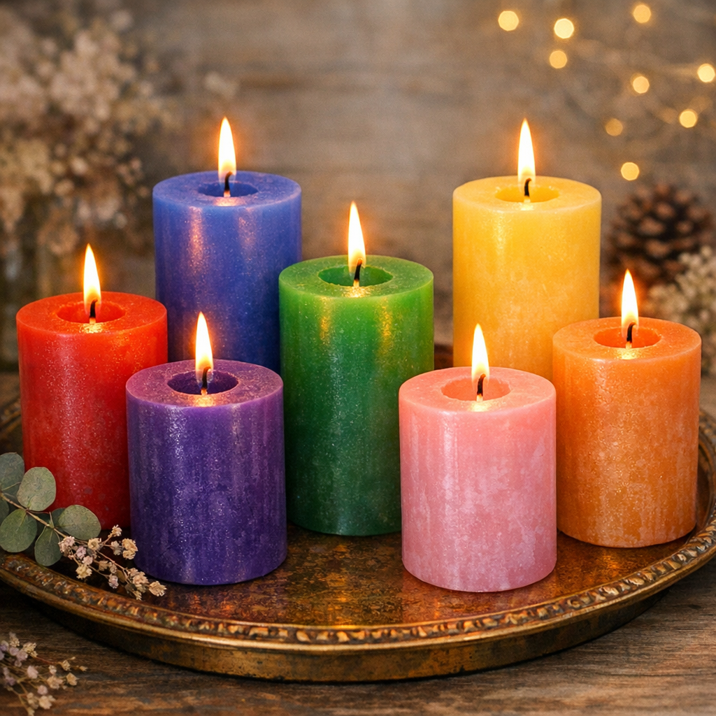 Candle colors and what they represent