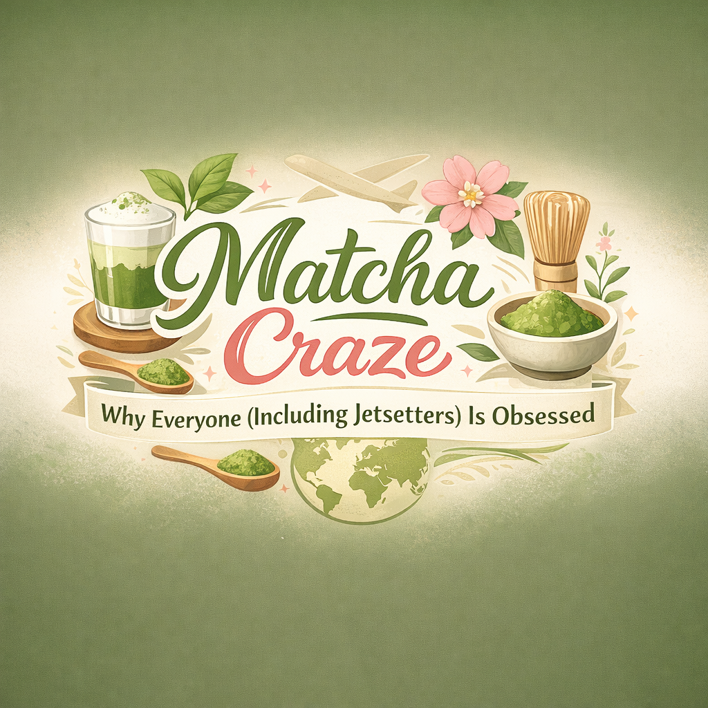 Matcha Craze: Why Everyone (Including Jetsetters) Is Obsessed