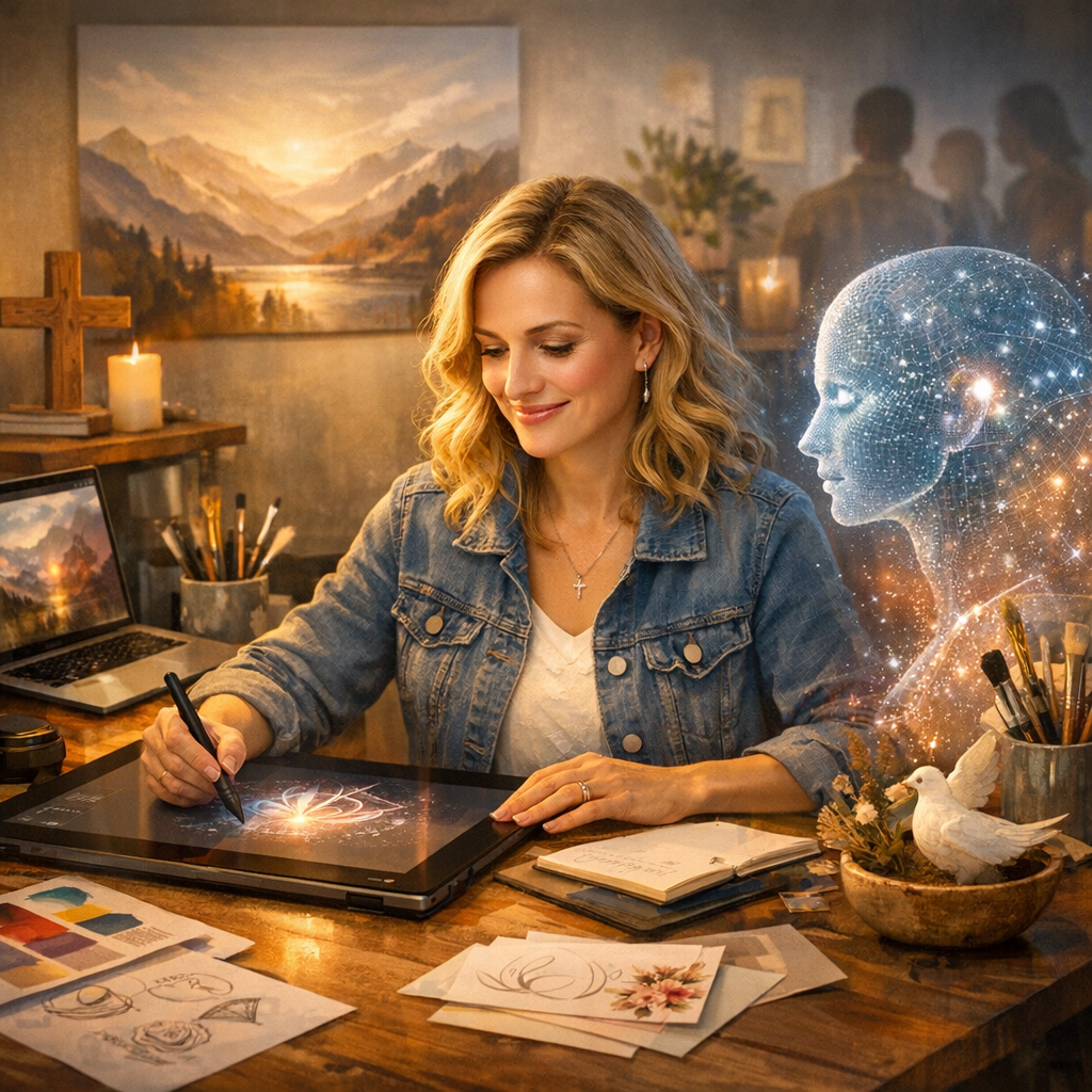 Purpose-Powered Branding: Faith, AI, and Creative Transformation at CV Custom Designs