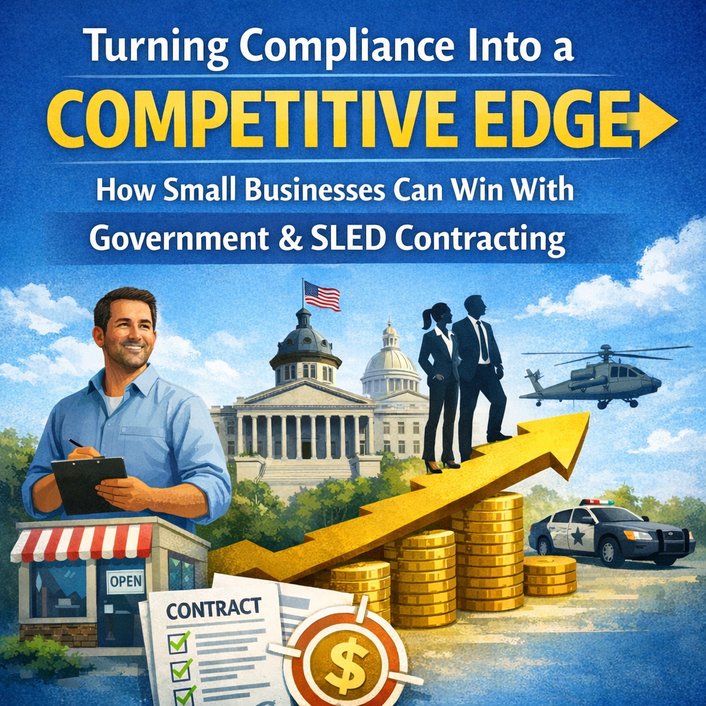 Turning Compliance Into a Competitive Edge: How Small Businesses Can Win With Government & SLED Contracting